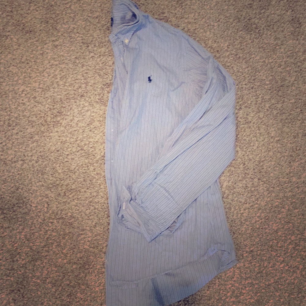 Men’s XL polo button down